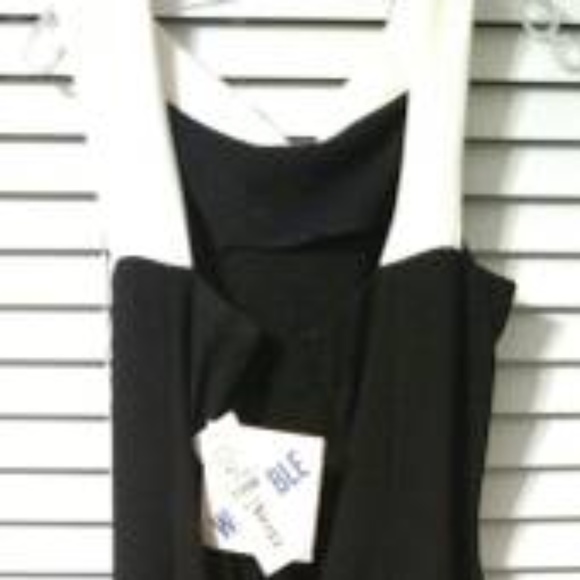 Danny & Nicole Black Dinner Dress - Picture 2 of 5